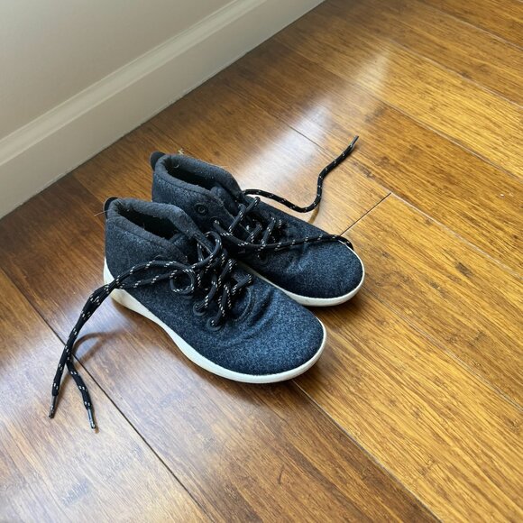 All Birds Women's Wool Runner-up Mizzles - Natural Black (Natural White Sole) - Picture 3 of 5